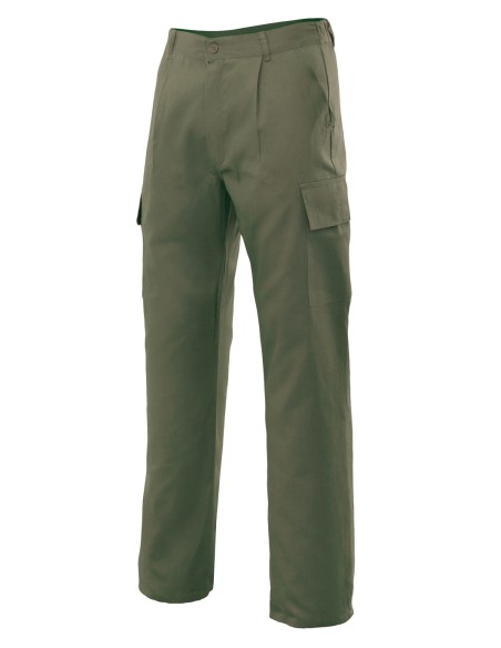 PANTALON VERTICE LAB. MULTIBOL. VERDE CAZA TALLA 36-60